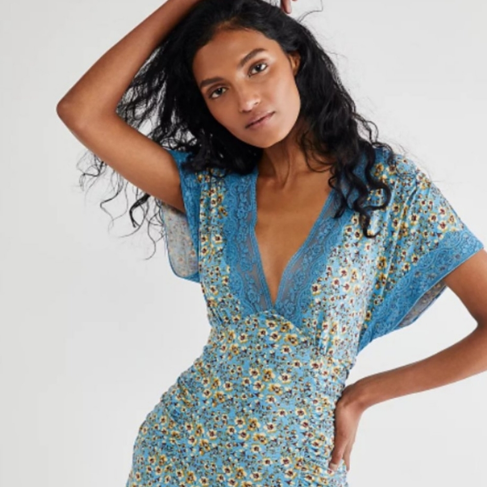 Free People Sweet Talker Mini Dress